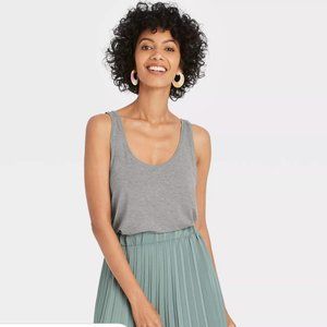 A New Day Grey Tank Top